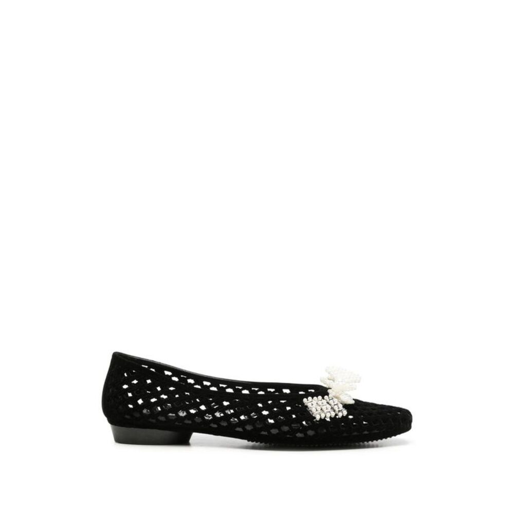 Heavenly Jelly Black Ballet Flats Women